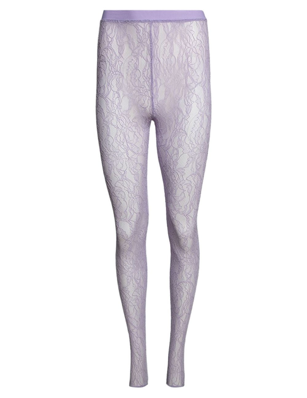 Leggings con staffa in lilla Wardrobe.Nyc - donna 