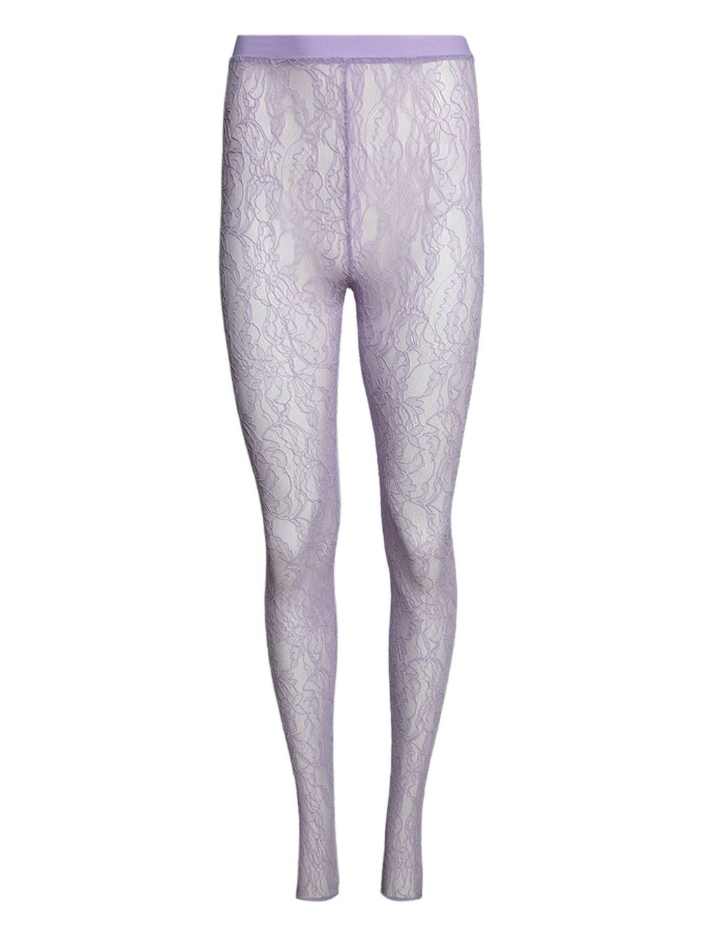 Leggings con staffa in lilla Wardrobe.Nyc - donna 