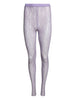Leggings con staffa in lilla Wardrobe.Nyc - donna