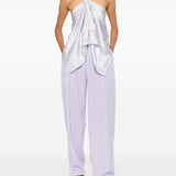 Pantaloni plissé in lilla Wardrobe.Nyc - donna 