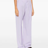 Pantaloni plissé in lilla Wardrobe.Nyc - donna 