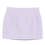 Minigonna con zip in lilla Wardrobe.Nyc - donna 