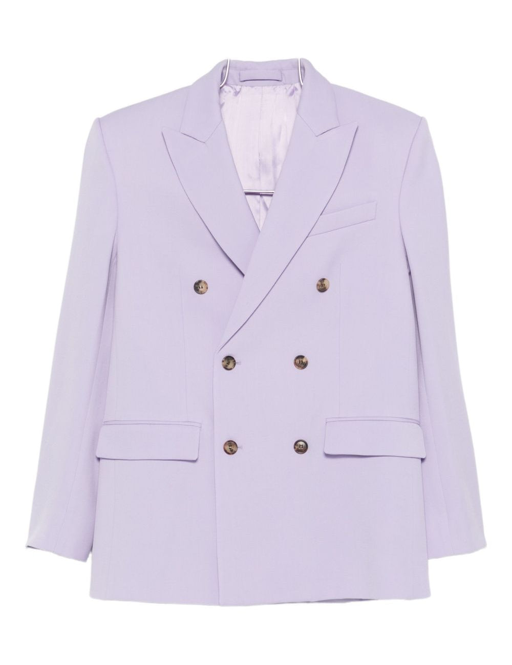 Blazer doppiopetto in lilla Wardrobe.Nyc - donna 