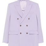 Blazer doppiopetto in lilla Wardrobe.Nyc - donna 