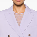 Blazer doppiopetto in lilla Wardrobe.Nyc - donna 