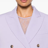 Blazer doppiopetto in lilla Wardrobe.Nyc - donna 