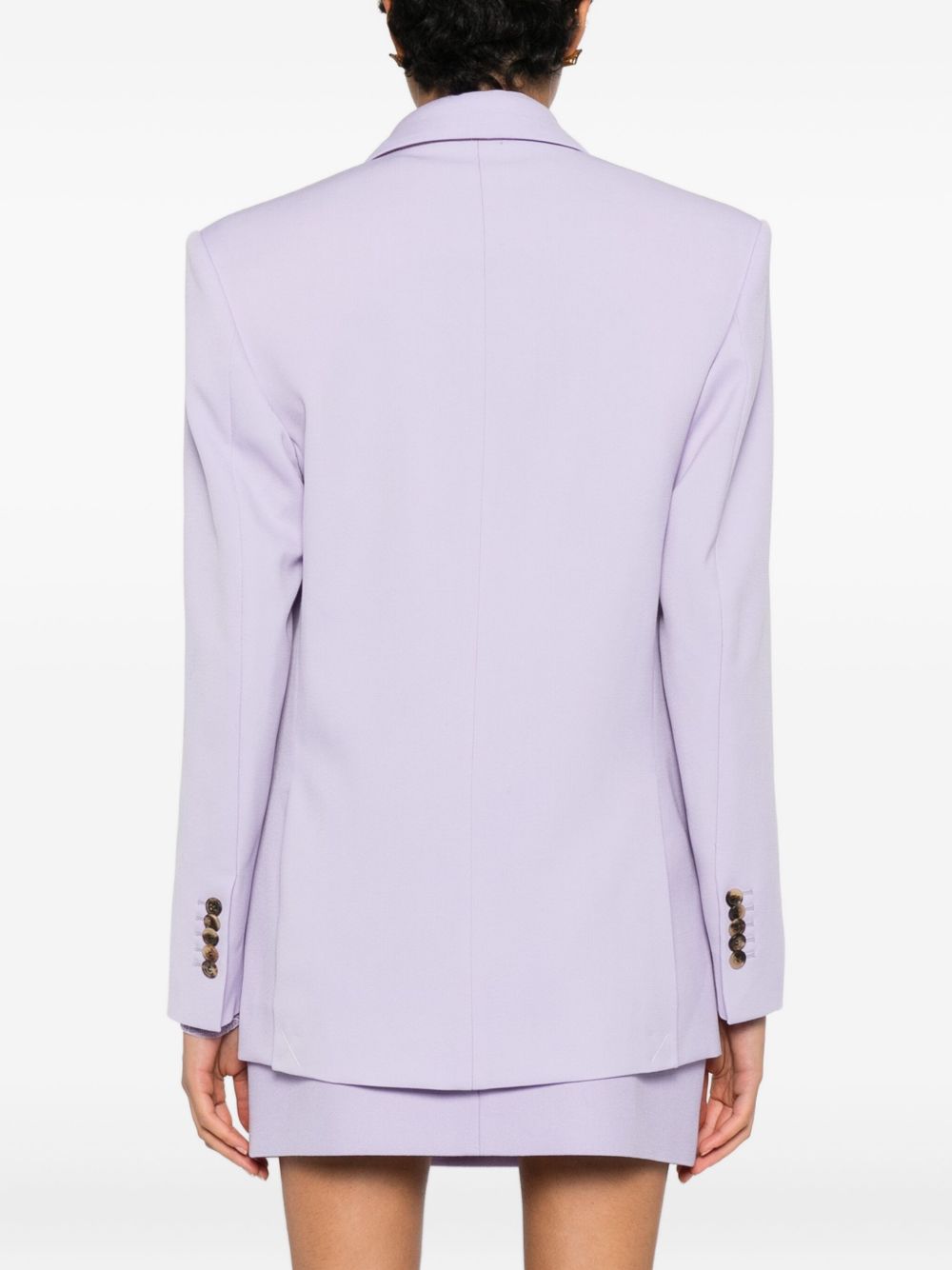 Blazer doppiopetto in lilla Wardrobe.Nyc - donna 