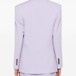 Blazer doppiopetto in lilla Wardrobe.Nyc - donna 