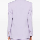 Blazer doppiopetto in lilla Wardrobe.Nyc - donna 