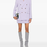 Blazer doppiopetto in lilla Wardrobe.Nyc - donna 