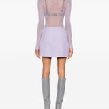 Body con maniche lunghe in lilla Wardrobe.Nyc - donna 
