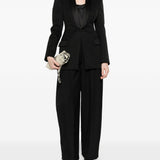 Blazer stile smoking in nero Wardrobe.Nyc - donna 