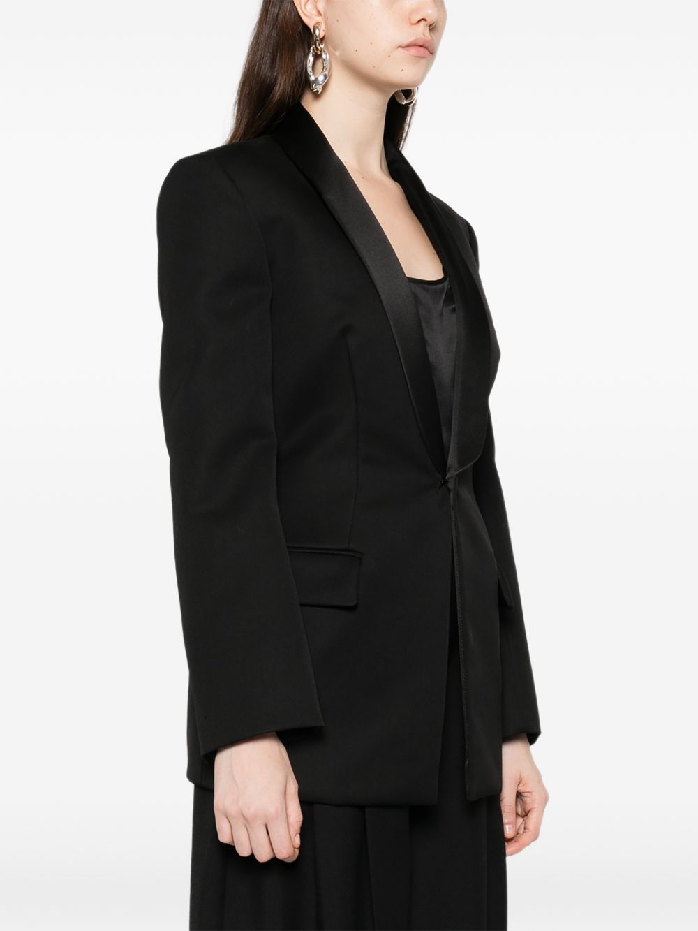 Blazer stile smoking in nero Wardrobe.Nyc - donna 