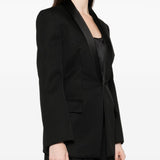 Blazer stile smoking in nero Wardrobe.Nyc - donna 