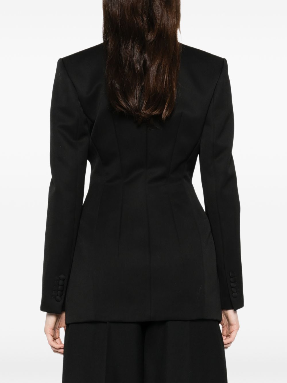 Blazer stile smoking in nero Wardrobe.Nyc - donna 