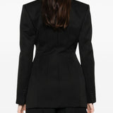 Blazer stile smoking in nero Wardrobe.Nyc - donna 