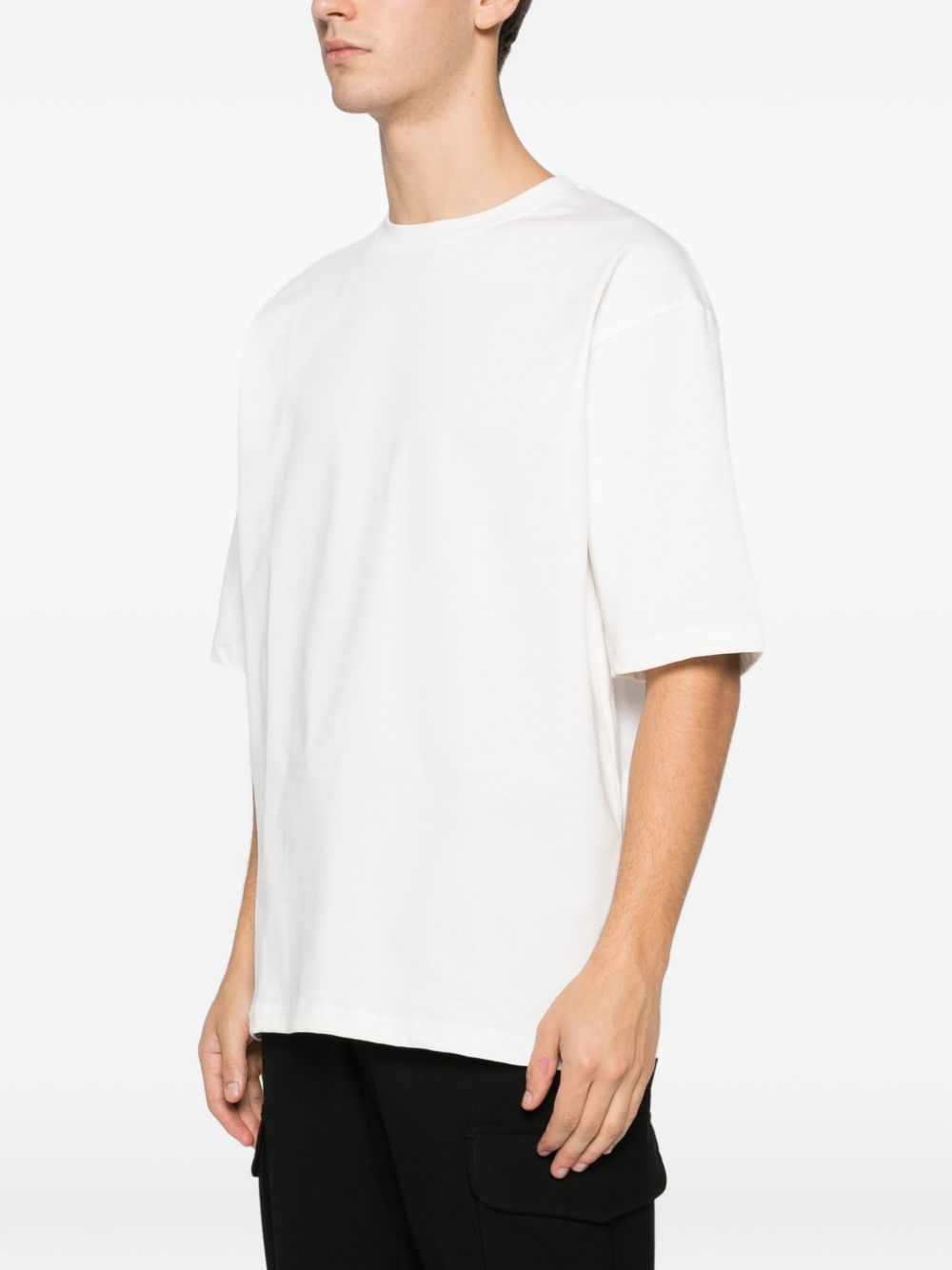 T-shirt a maniche corte in bianco Whitesand - uomo 