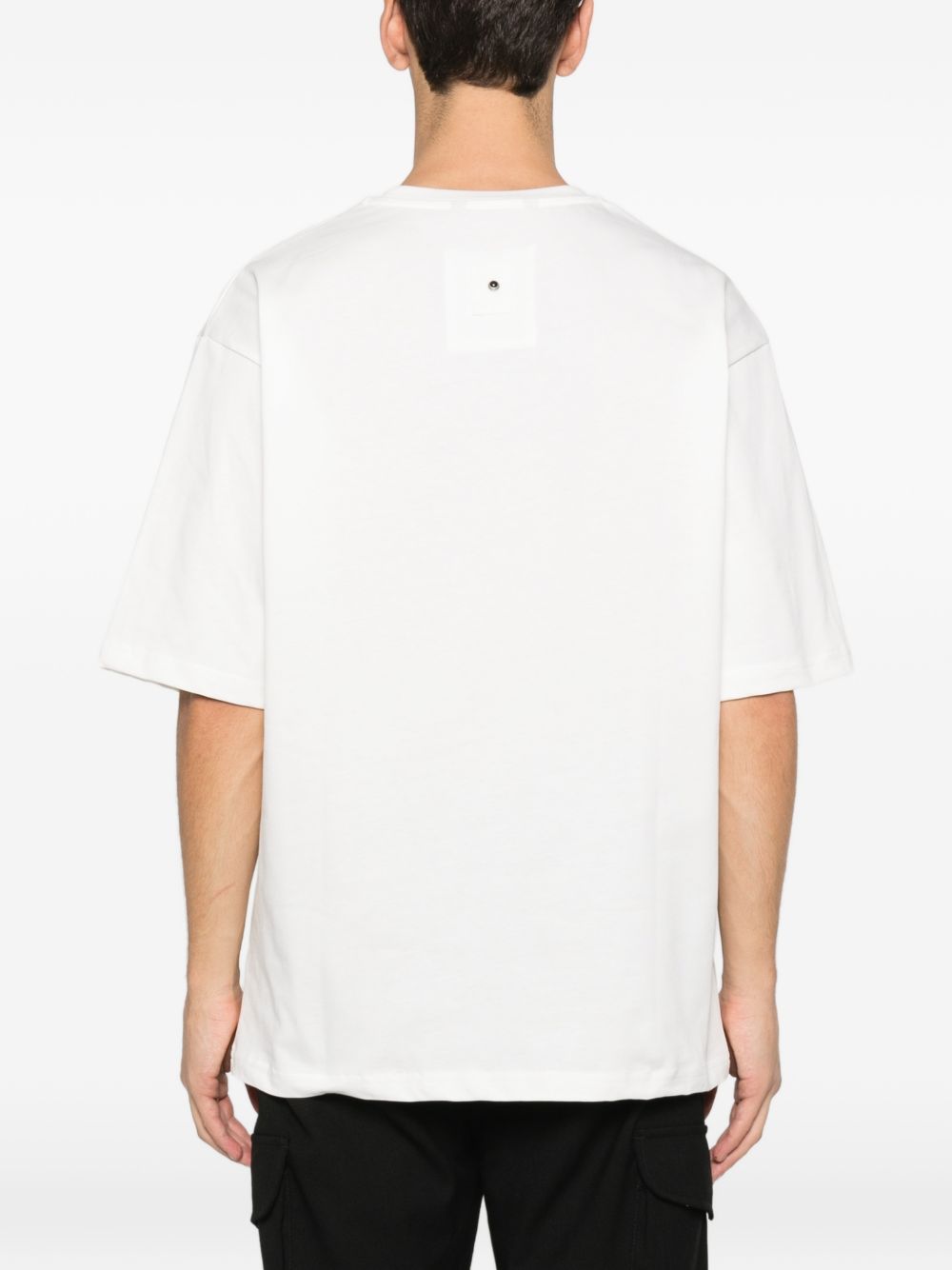 T-shirt a maniche corte in bianco Whitesand - uomo 