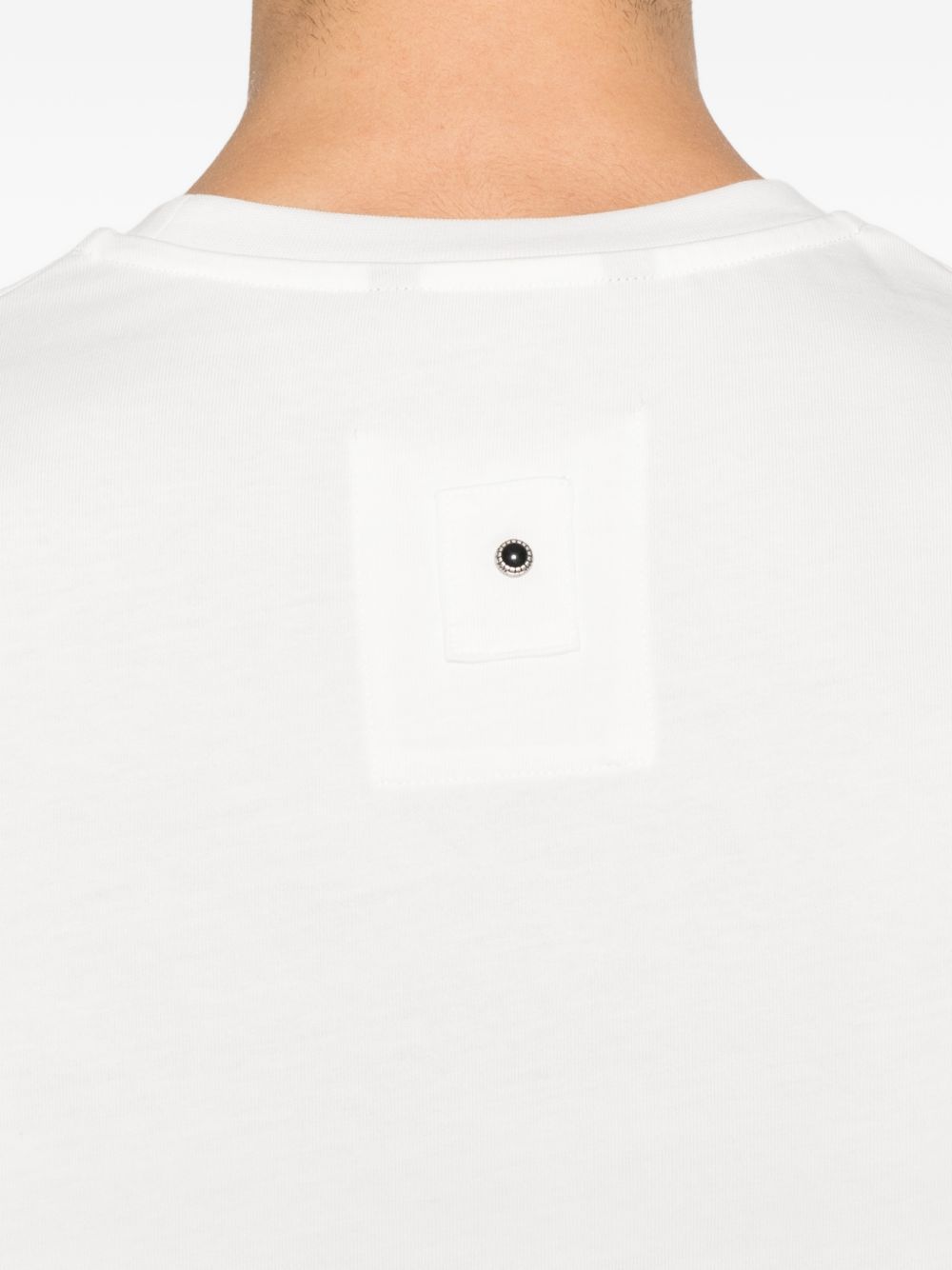T-shirt a maniche corte in bianco Whitesand - uomo 
