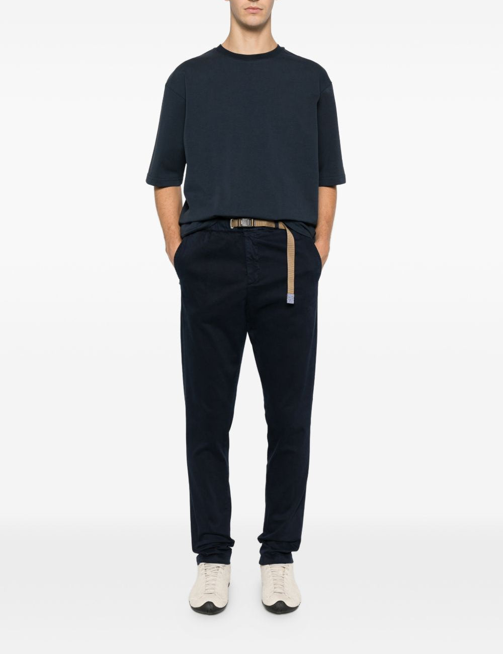 T-shirt a maniche corte in blu Whitesand - uomo 
