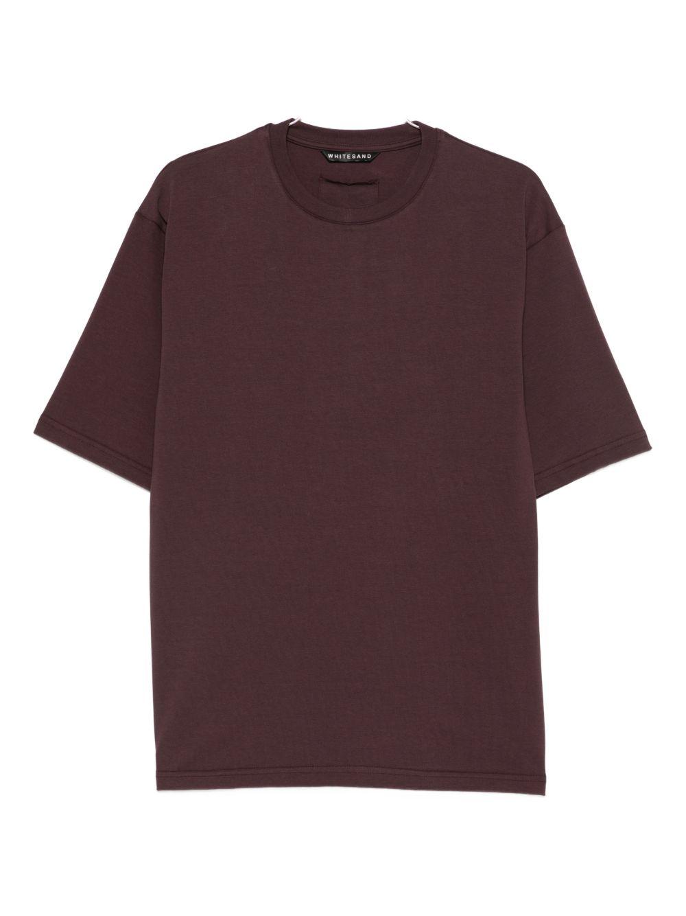 T-shirt a maniche corte in viola Whitesand - uomo 