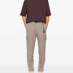 T-shirt a maniche corte in viola Whitesand - uomo 
