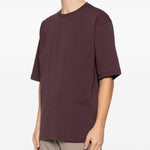 T-shirt a maniche corte in viola Whitesand - uomo 