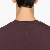 T-shirt a maniche corte in viola Whitesand - uomo 