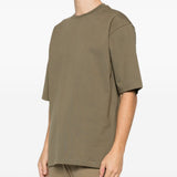 T-shirt a maniche corte in verde Whitesand - uomo 