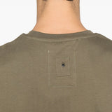 T-shirt a maniche corte in verde Whitesand - uomo 