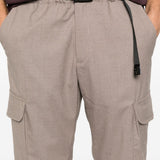 Pantaloni cargo con tasche in grigio Whitesand - uomo 