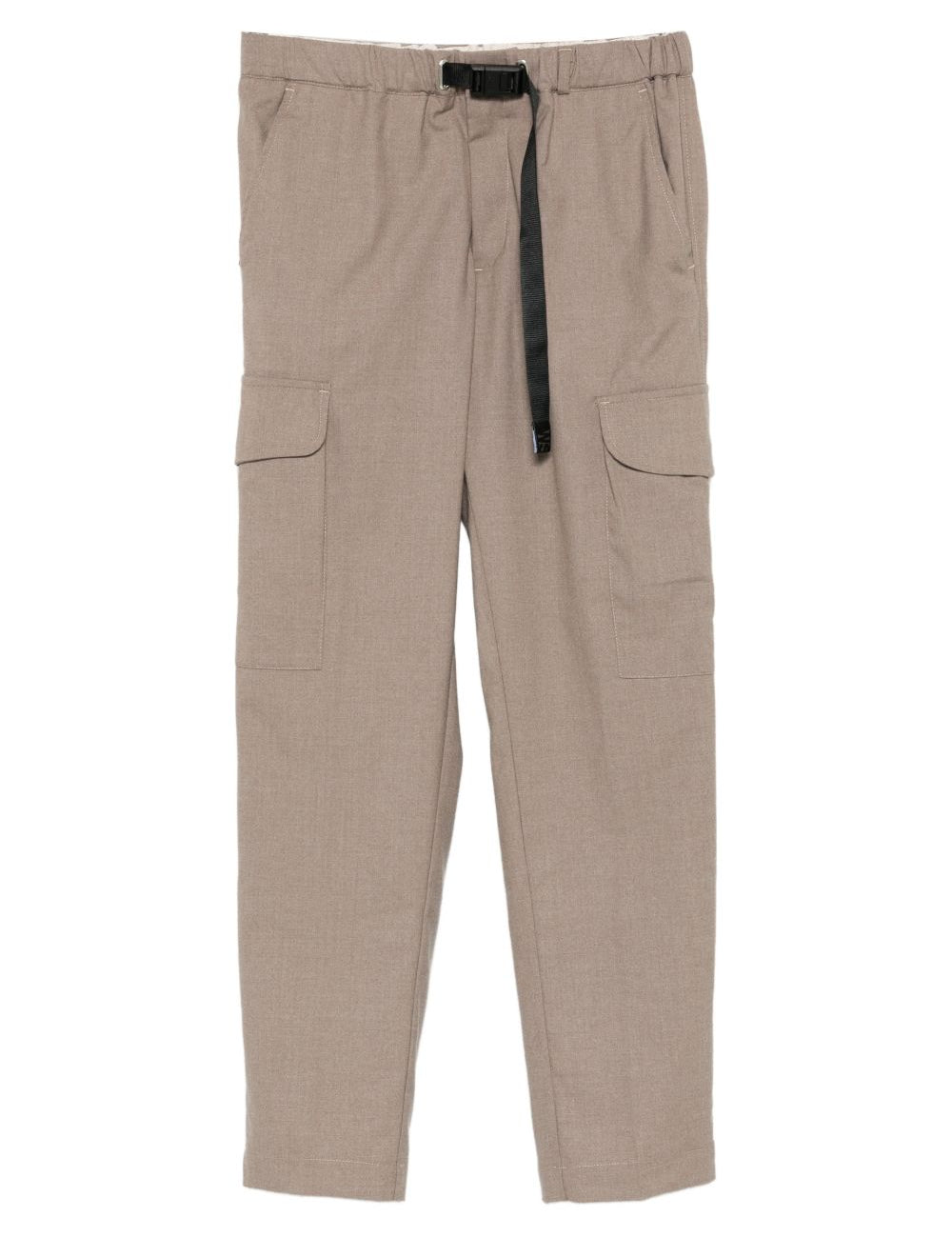 Pantaloni cargo con tasche in grigio Whitesand - uomo 