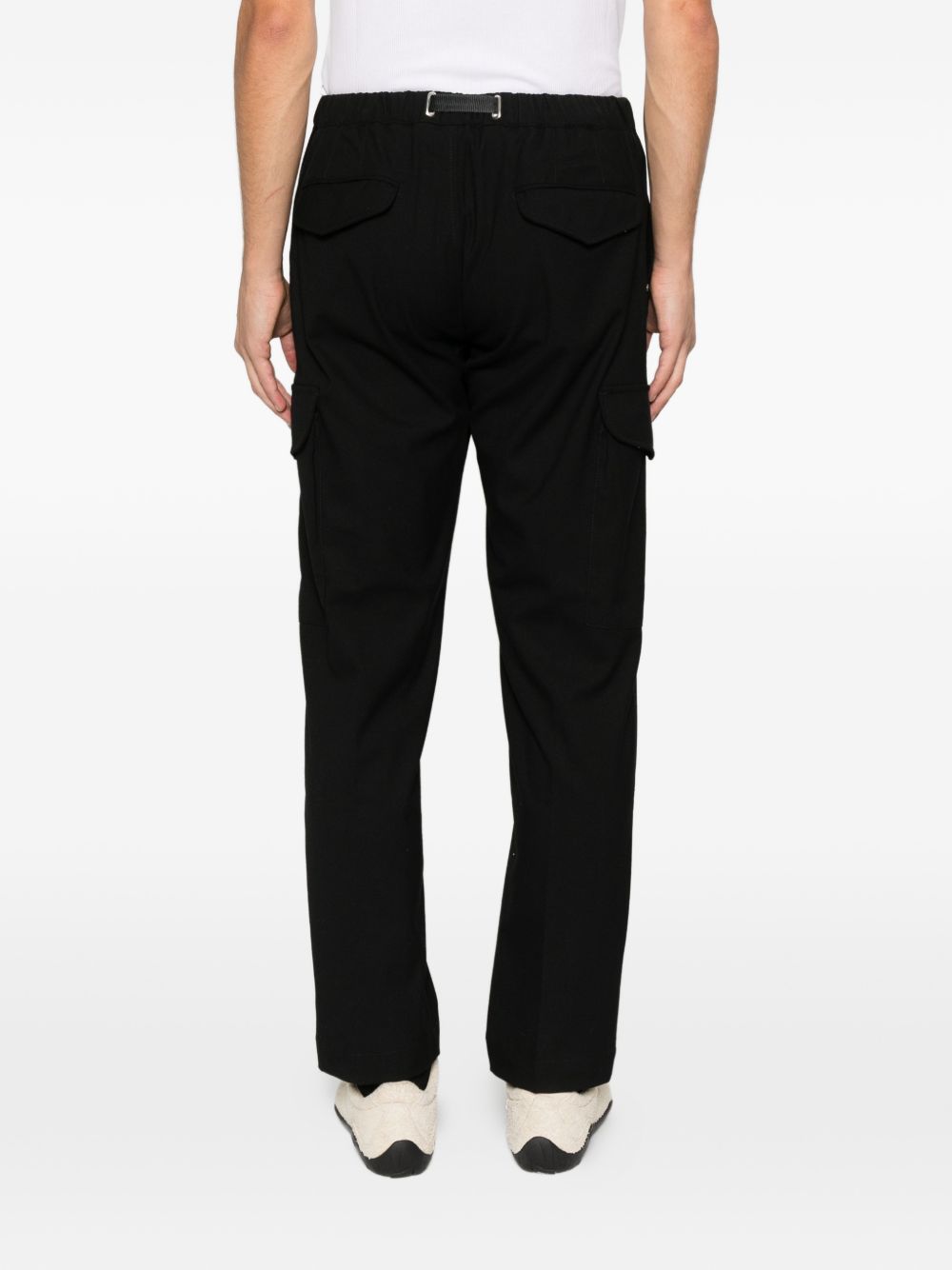 Pantaloni cargo con tasche in nero Whitesand - uomo 
