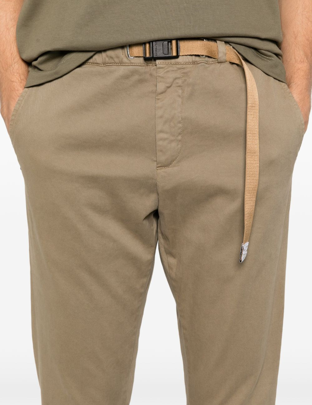 Pantaloni cargo con tasche in verde Whitesand - uomo 