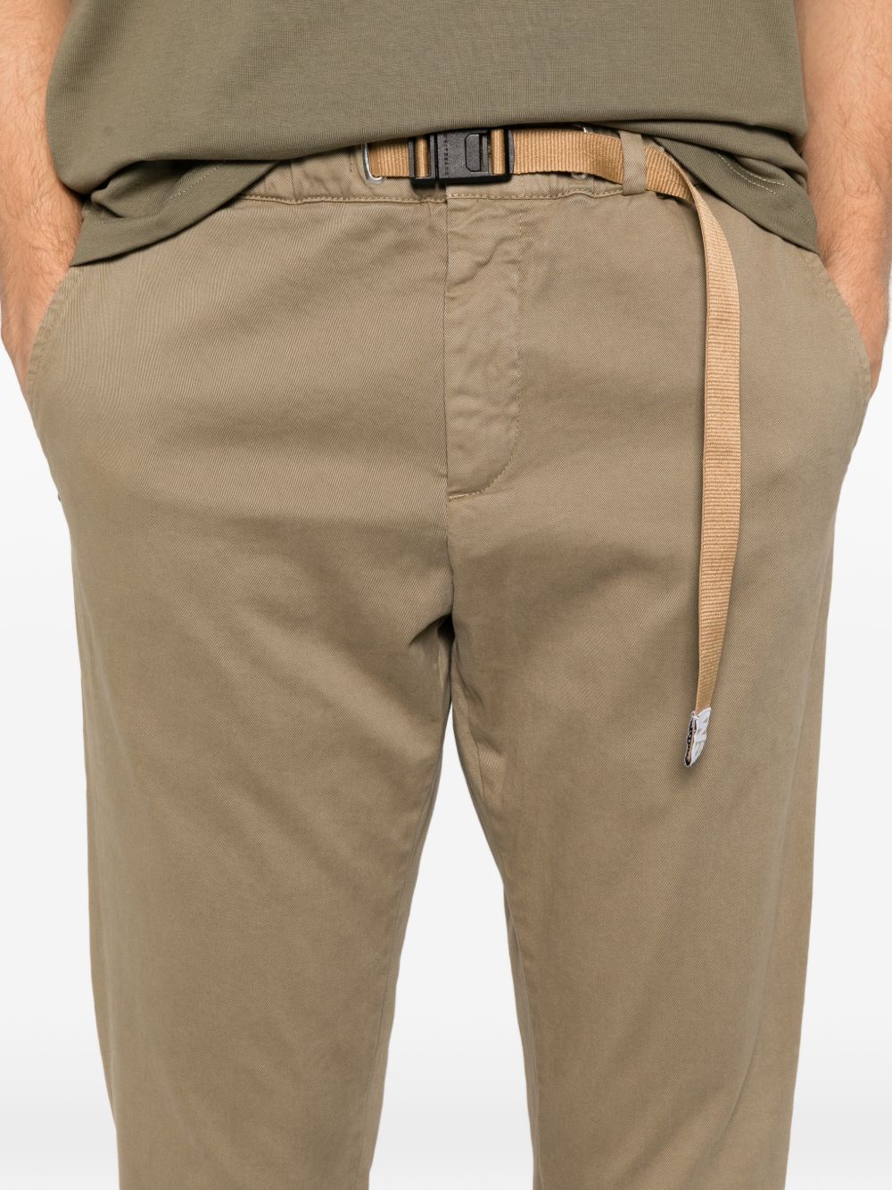 Pantaloni cargo con tasche in verde Whitesand - uomo 