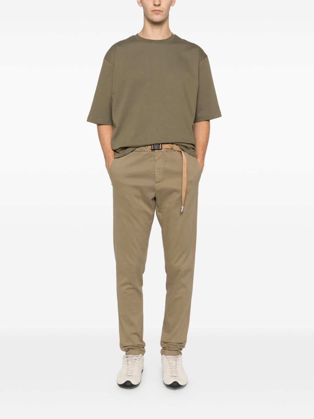 Pantaloni cargo con tasche in verde Whitesand - uomo 