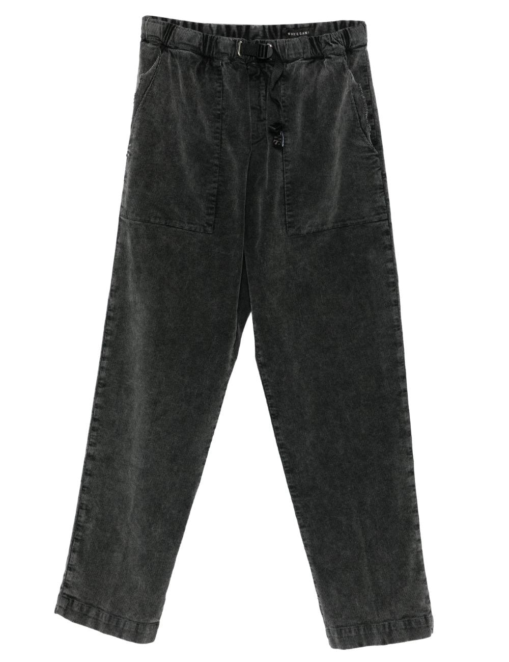 Pantaloni in velluto a coste con dettaglio taschein grigio Whitesand - uomo 