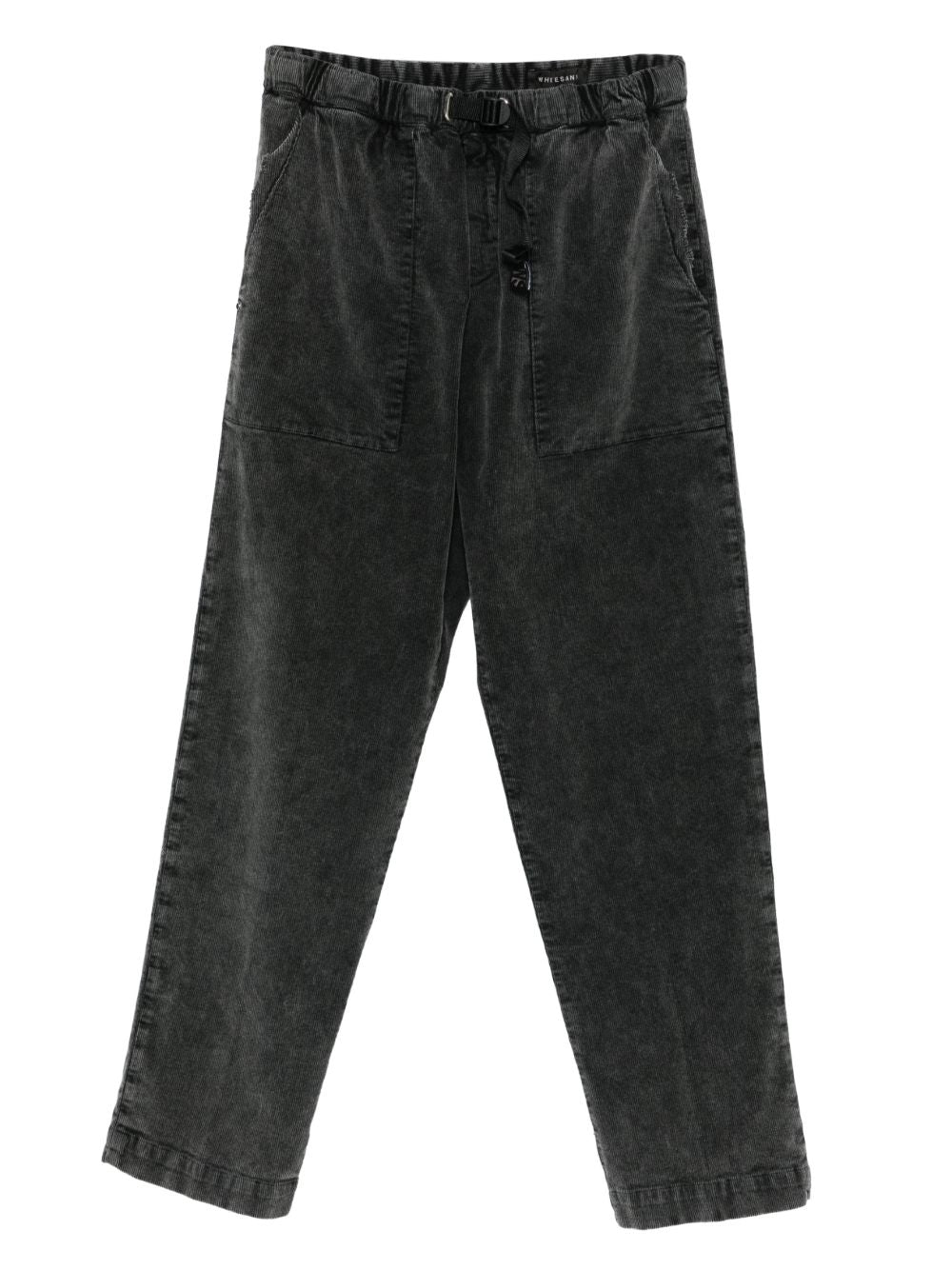 Pantaloni in velluto a coste con dettaglio taschein grigio Whitesand - uomo 