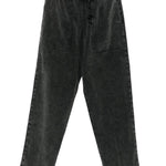 Pantaloni in velluto a coste con dettaglio taschein grigio Whitesand - uomo 