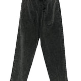 Pantaloni in velluto a coste con dettaglio taschein grigio Whitesand - uomo 