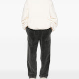 Pantaloni in velluto a coste con dettaglio taschein grigio Whitesand - uomo 