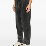 Pantaloni in velluto a coste con dettaglio taschein grigio Whitesand - uomo 