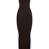 Abito lungo senza spalline in nero Wolford - donna 