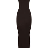 Abito lungo senza spalline in nero Wolford - donna 