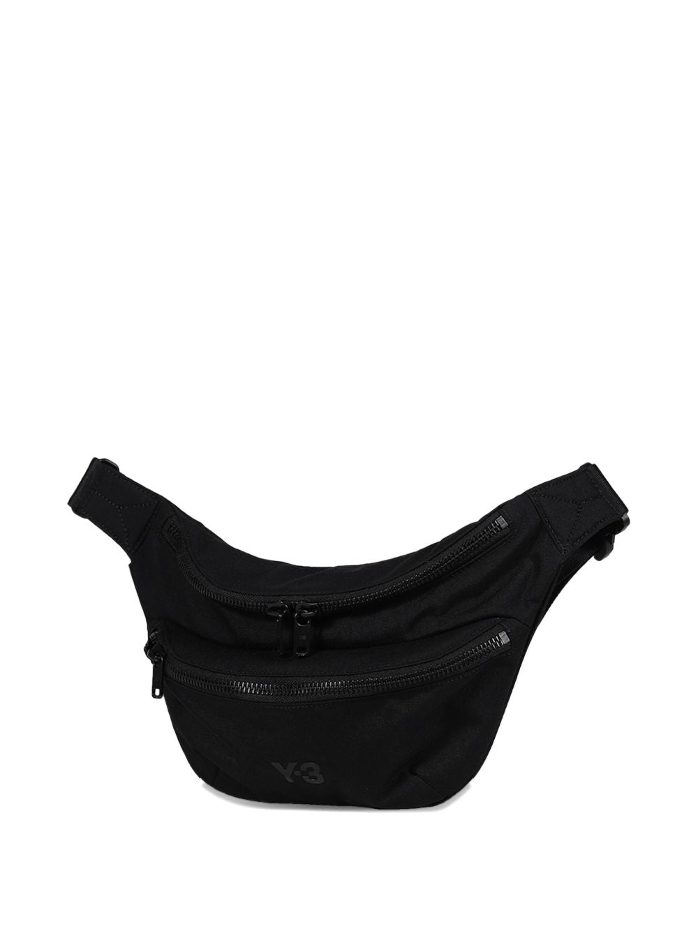 Marsupio con doppia zip in nero Y-3 - uomo 