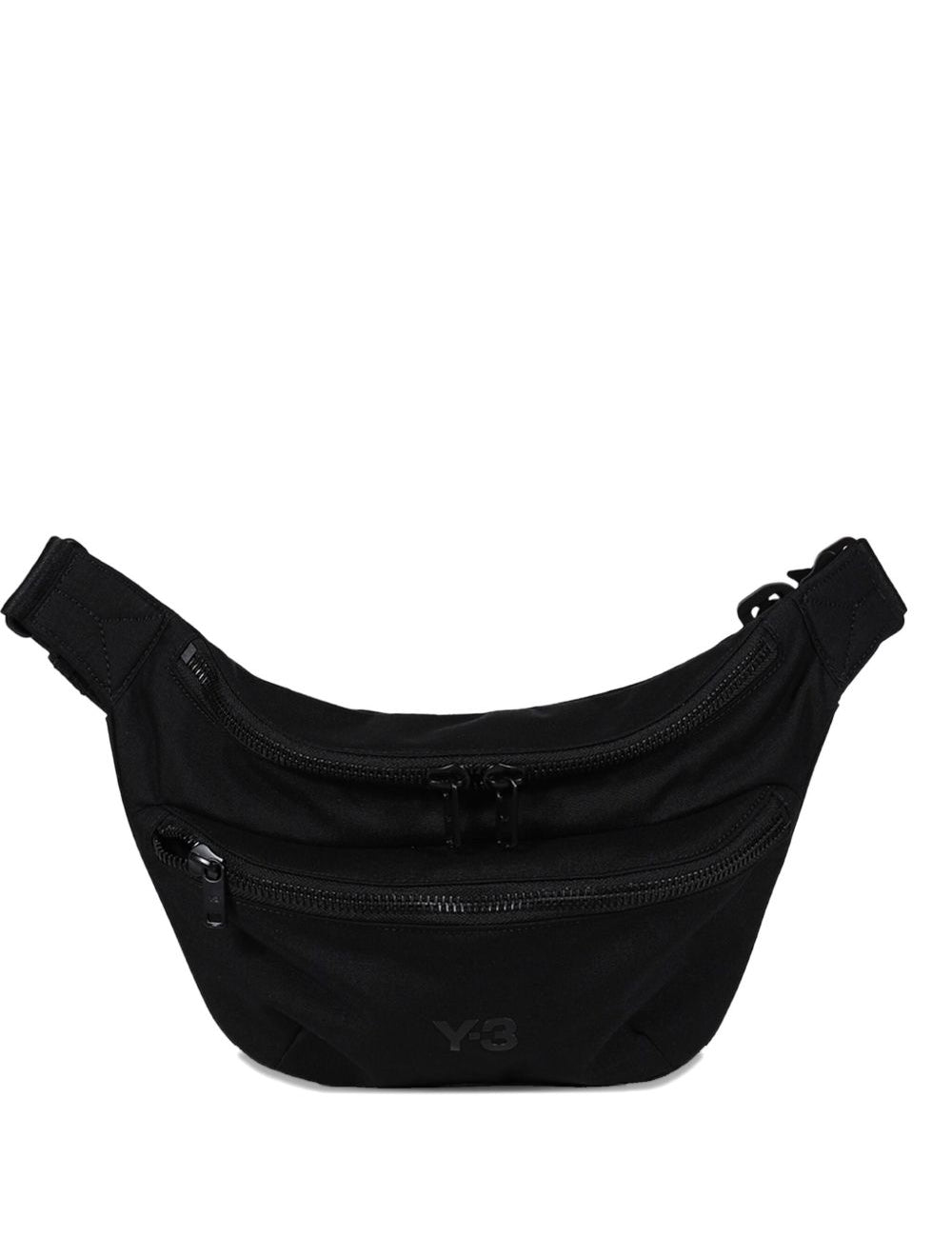 Marsupio con doppia zip in nero Y-3 - uomo 
