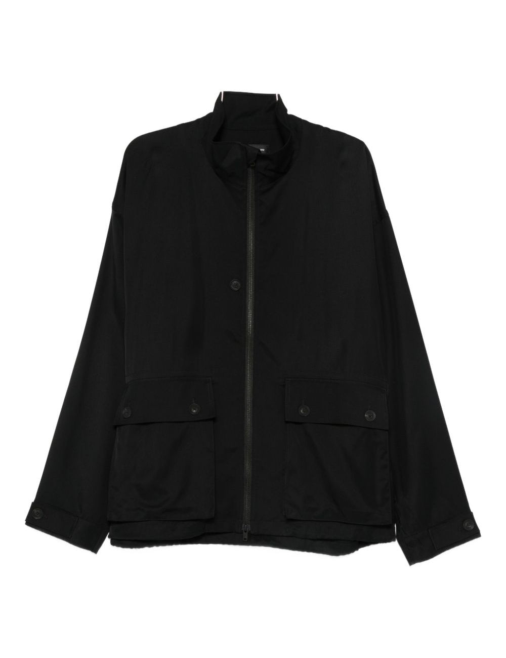 Giacca con zip in nero Y-3 - uomo 