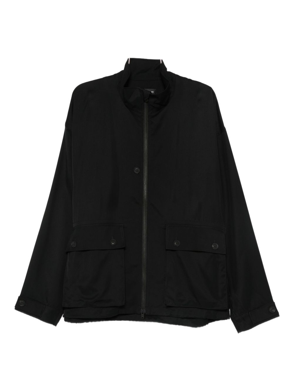 Giacca con zip in nero Y-3 - uomo 