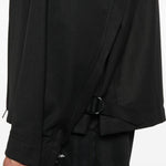 Giacca con zip in nero Y-3 - uomo 