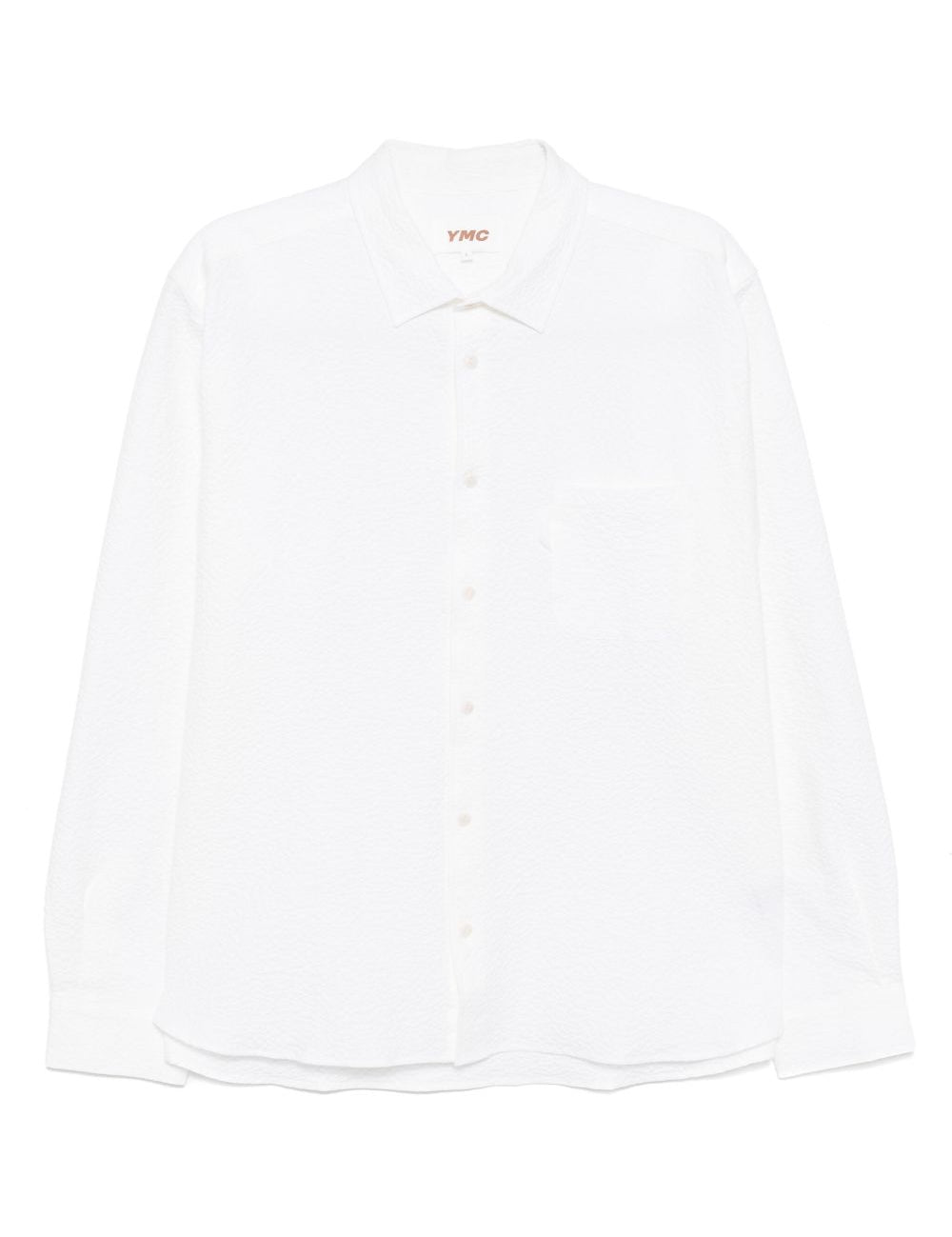 Camicia a maniche lunghe in bianco Ymc - uomo 